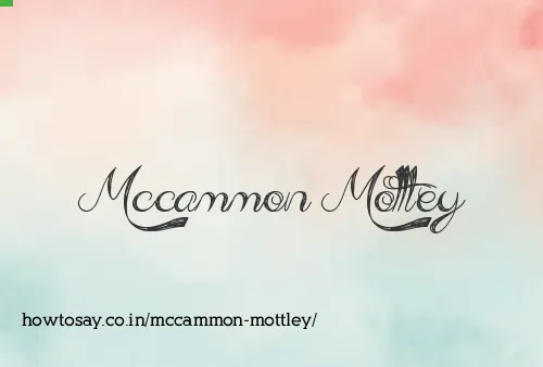 Mccammon Mottley