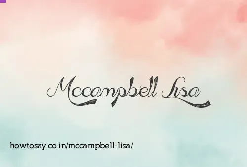 Mccampbell Lisa