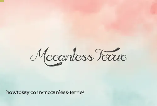 Mccanless Terrie