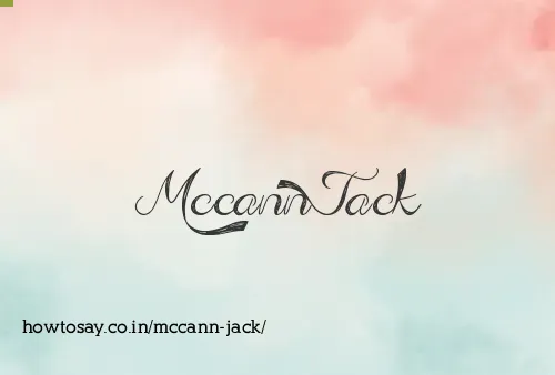 Mccann Jack