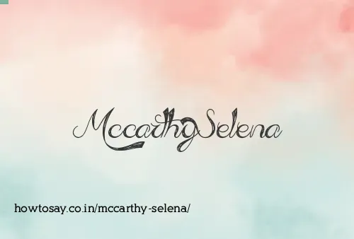 Mccarthy Selena