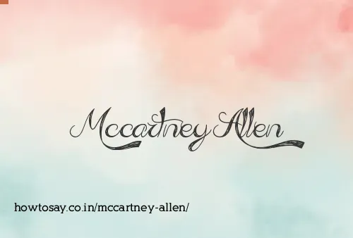 Mccartney Allen