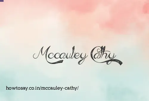 Mccauley Cathy
