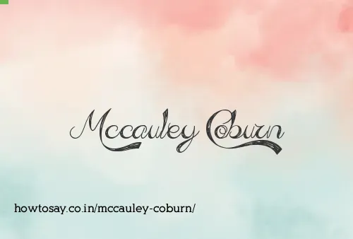 Mccauley Coburn
