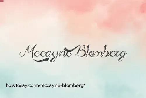 Mccayne Blomberg