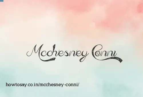 Mcchesney Conni