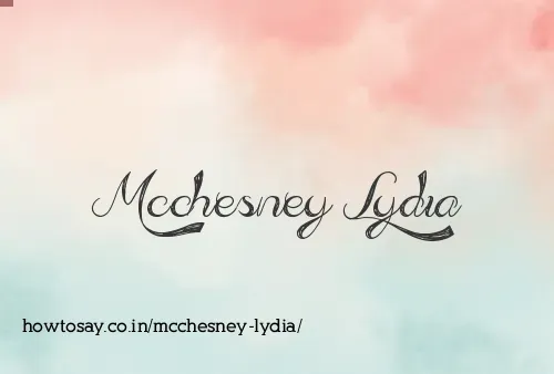 Mcchesney Lydia