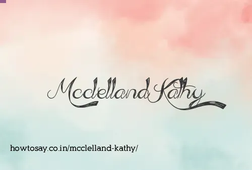 Mcclelland Kathy