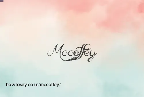 Mccoffey