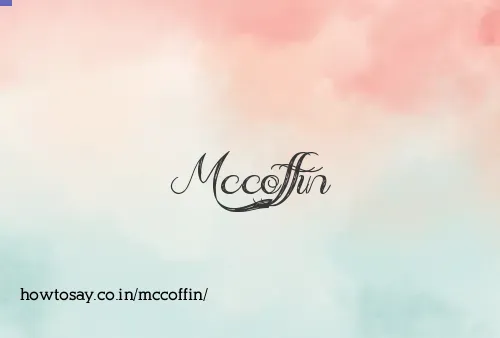 Mccoffin