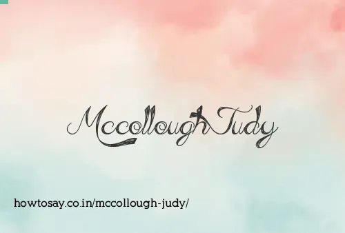 Mccollough Judy