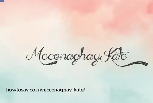 Mcconaghay Kate