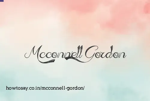 Mcconnell Gordon