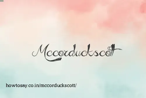 Mccorduckscott