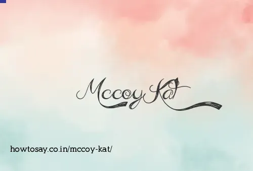 Mccoy Kat