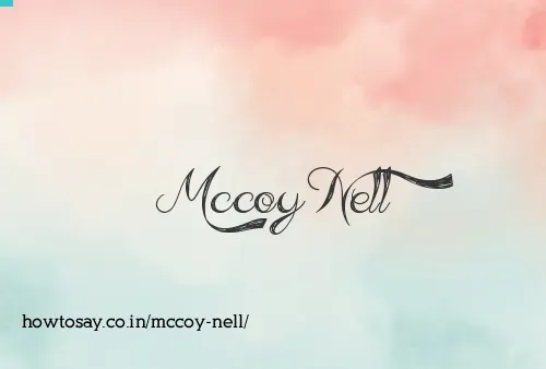 Mccoy Nell