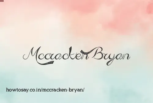 Mccracken Bryan