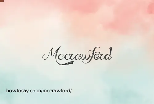 Mccrawford