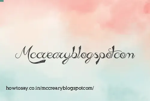 Mccrearyblogspotcom