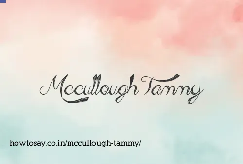 Mccullough Tammy