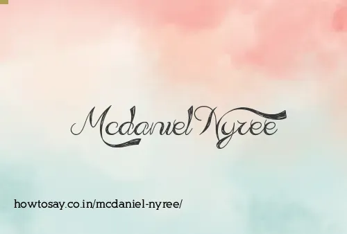 Mcdaniel Nyree