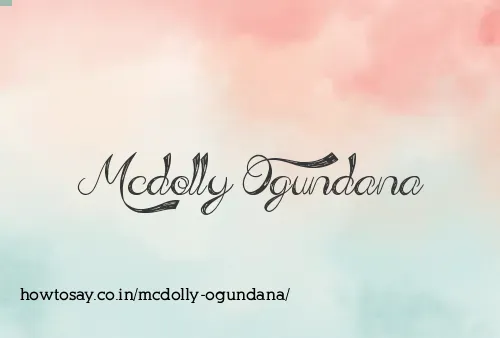 Mcdolly Ogundana