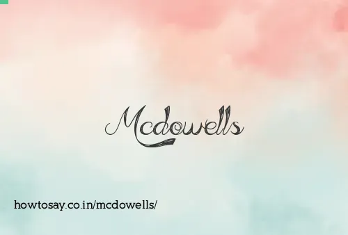Mcdowells
