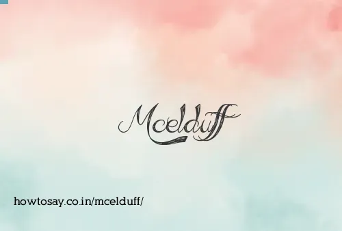 Mcelduff