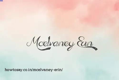Mcelvaney Erin