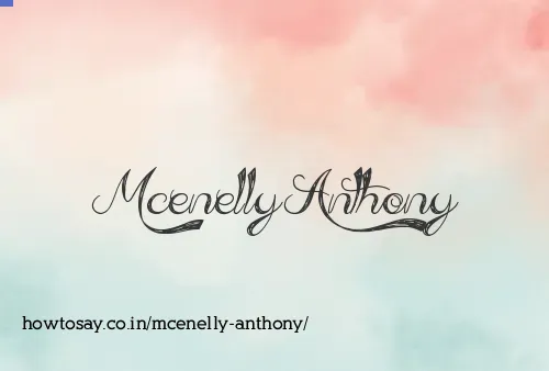 Mcenelly Anthony