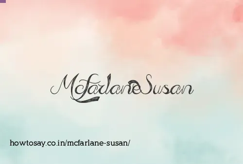 Mcfarlane Susan