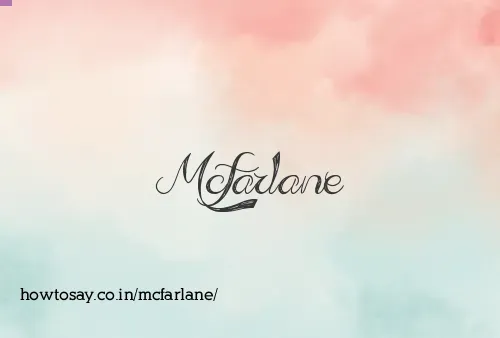 Mcfarlane