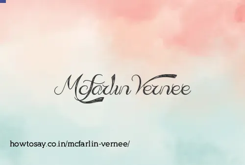 Mcfarlin Vernee