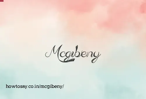 Mcgibeny