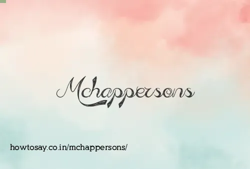 Mchappersons