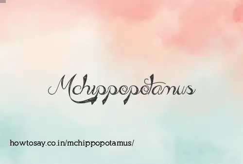 Mchippopotamus