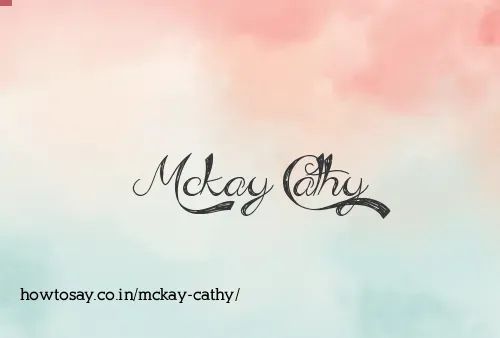 Mckay Cathy