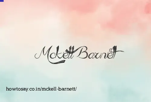 Mckell Barnett