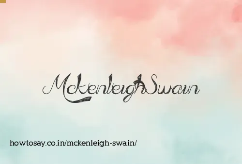 Mckenleigh Swain