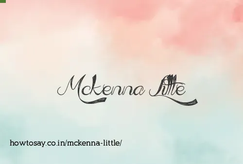 Mckenna Little