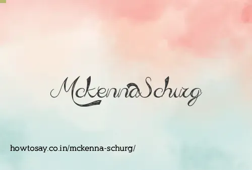 Mckenna Schurg