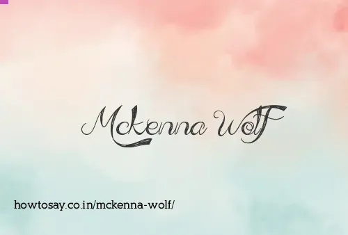 Mckenna Wolf