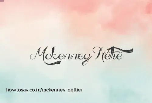 Mckenney Nettie