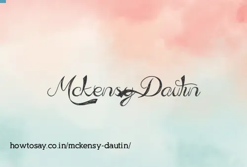 Mckensy Dautin