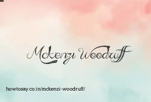 Mckenzi Woodruff