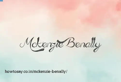 Mckenzie Benally