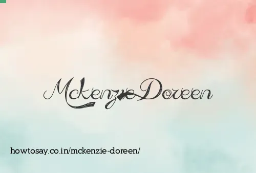 Mckenzie Doreen