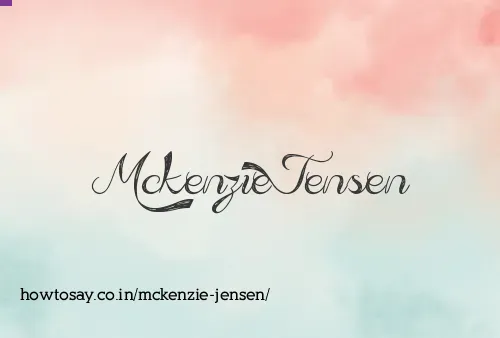 Mckenzie Jensen