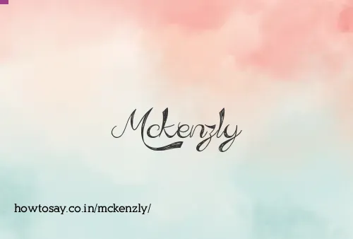 Mckenzly
