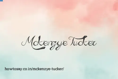 Mckenzye Tucker